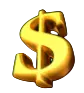 Dollarzeichen (Scatter) symbol